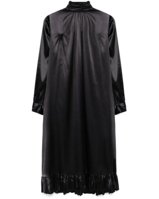 Cynthia Rowley Black High-Neck Dress