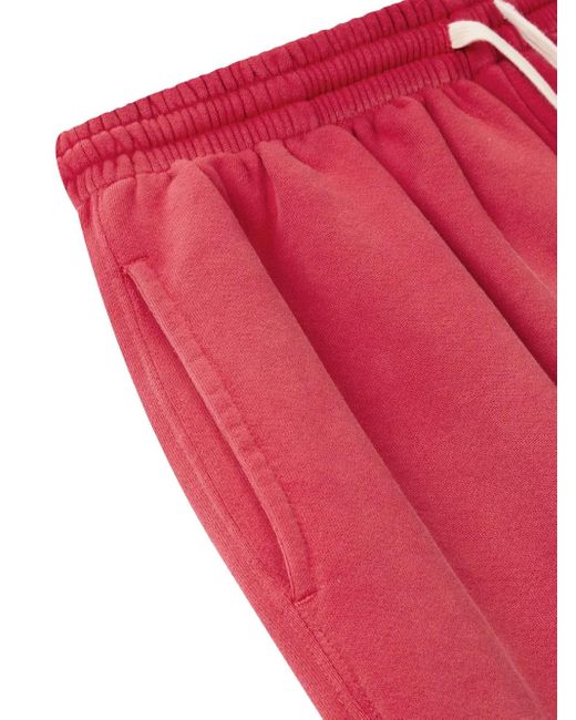 メンズ MAN ON THE BOON. Drawstring Track Pants Red