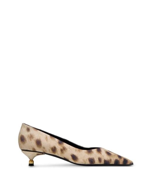 VANDA NOVAK Natural Diana Pumps