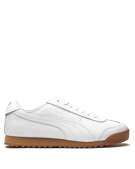 PUMA White X Maison Kitsuné Roma Sneakers