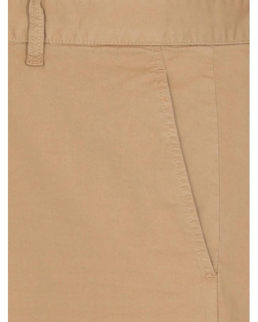 Pantalones con cierre de botón DSquared² de hombre de color Natural