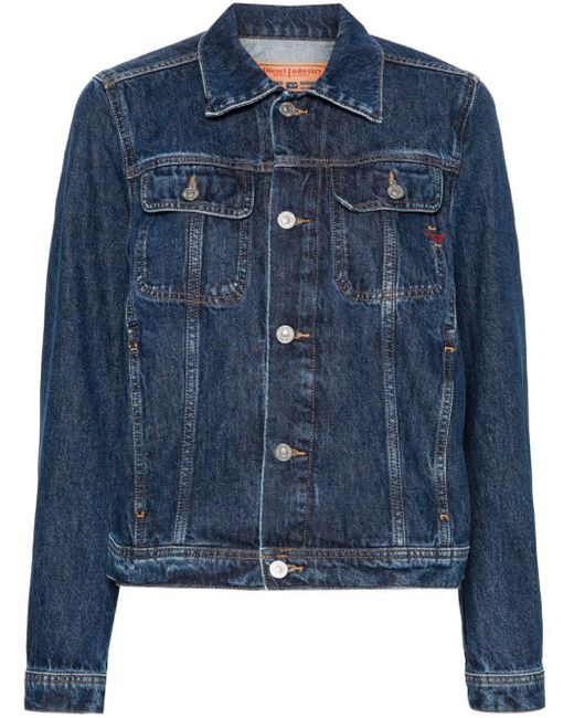 Giacca De-Bonny denim di DIESEL in Blue