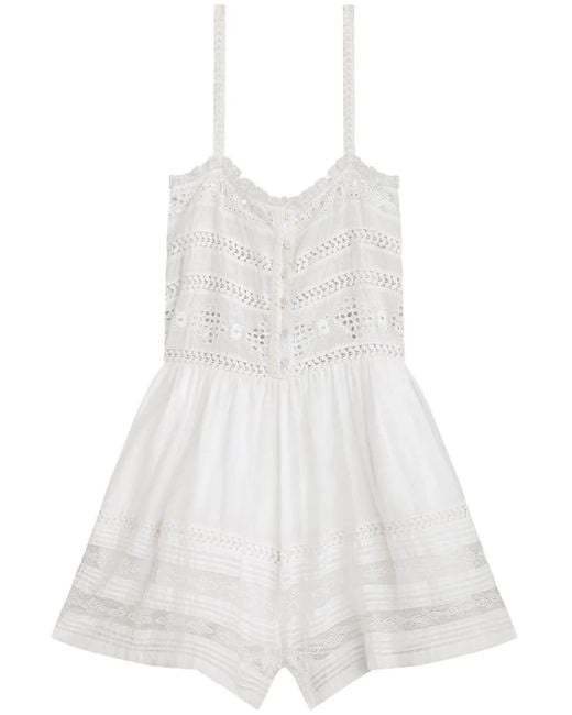 Combishort Dylan Isabel Marant en coloris White