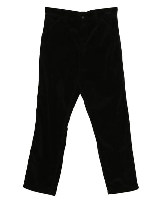 Carhartt Black Corduroy Trousers for men