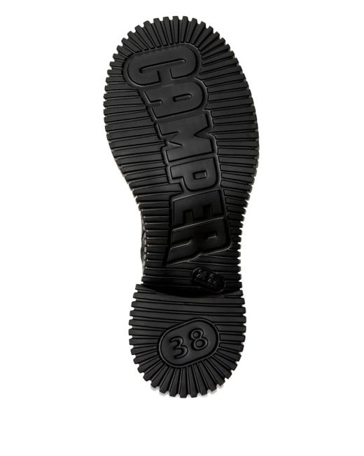 Camper Black 70Mm Pix London Ridged-Sole Boots