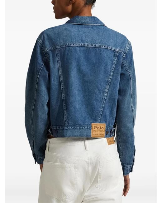 Polo Ralph Lauren Blue Button-Up Jacket