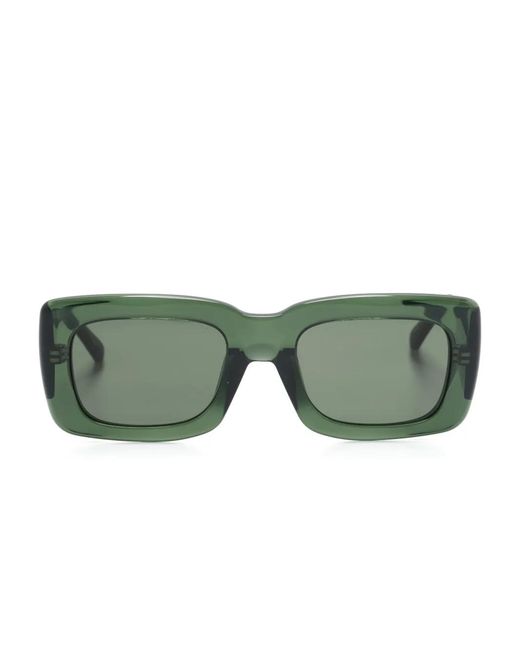 The Attico Green Marfa Sunglasses