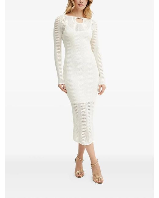 marciano white lace dress Celeste Lace Dress