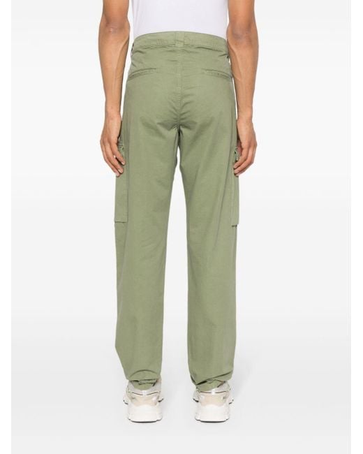 Pantaloni sportivi con applicazione di Aspesi in Green da Uomo