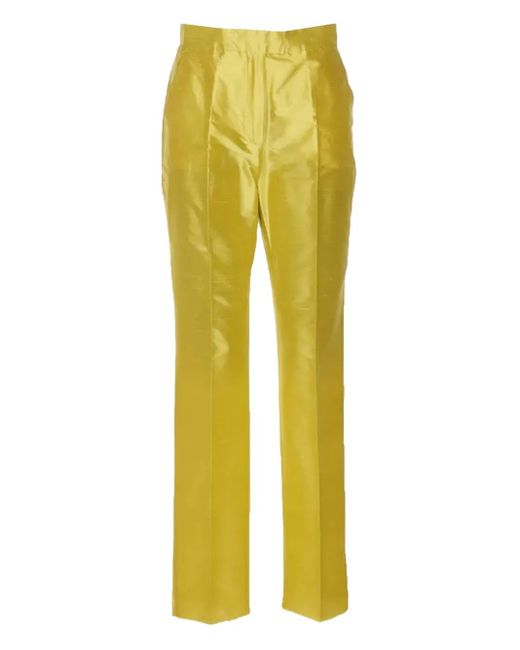 Max Mara Yellow Klassische Hose