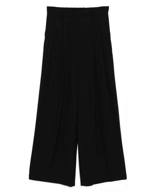 Goen.J タック ワイドパンツ Black