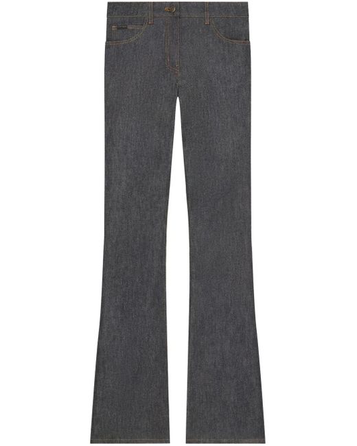 Courreges Gray Bootcut Jeans