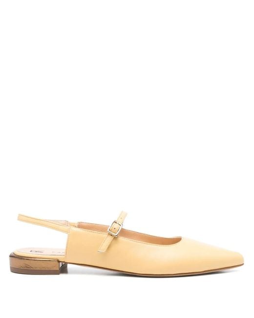 Fabio Rusconi Natural Viola Pumps