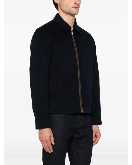 Paul & Shark Black Cashmere Jacket for men