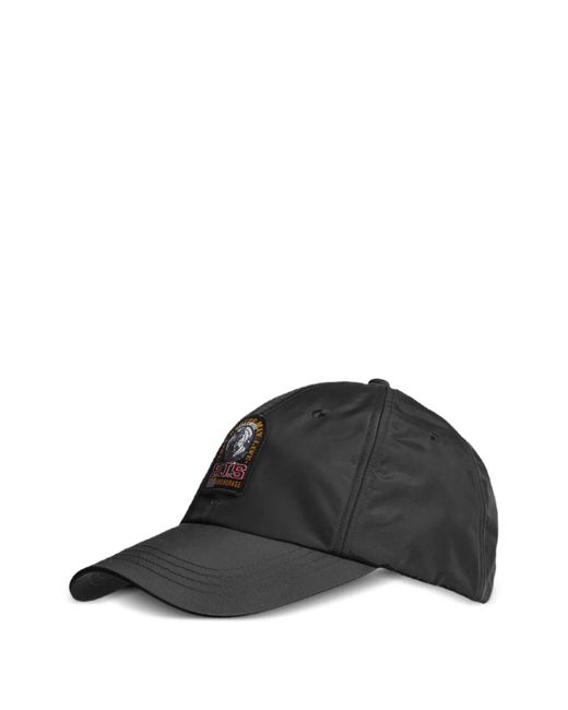 Parajumpers Black Patch Baseball Cap