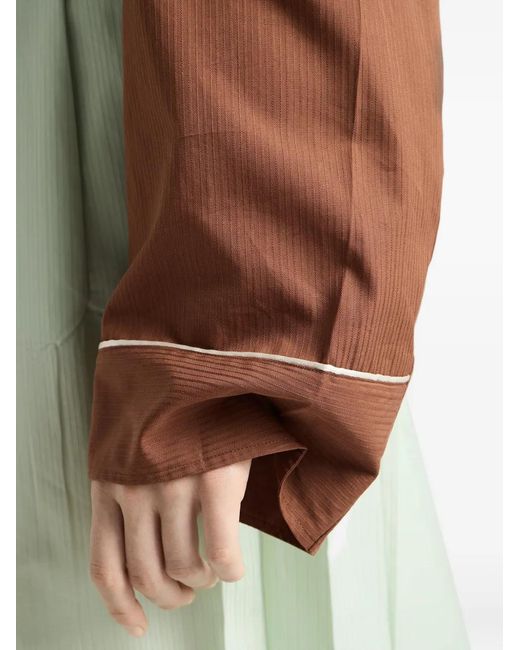 Prada Brown Cotton Shirt