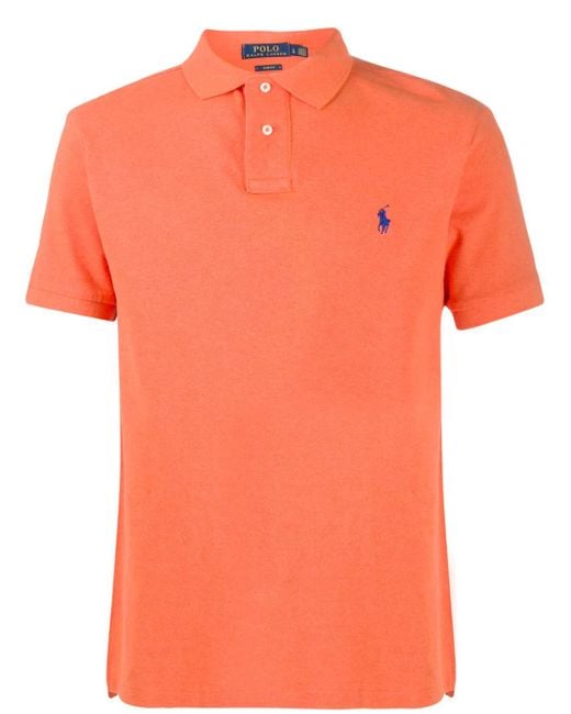 Polo Ralph Lauren Orange Polo À Logo Brodé for men