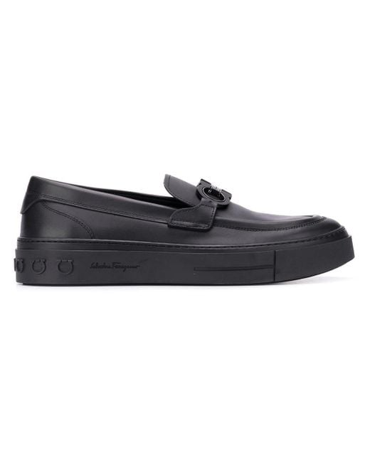 Ferragamo slip on clearance sneaker