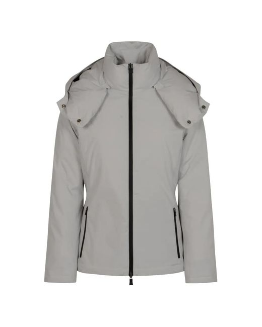 Herno Gray Winter Jackets