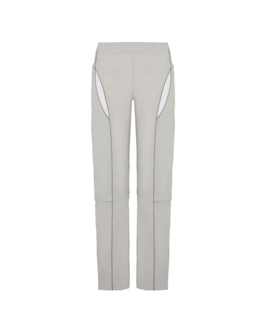 SRVC Studio White Slash Pocket Track Pants