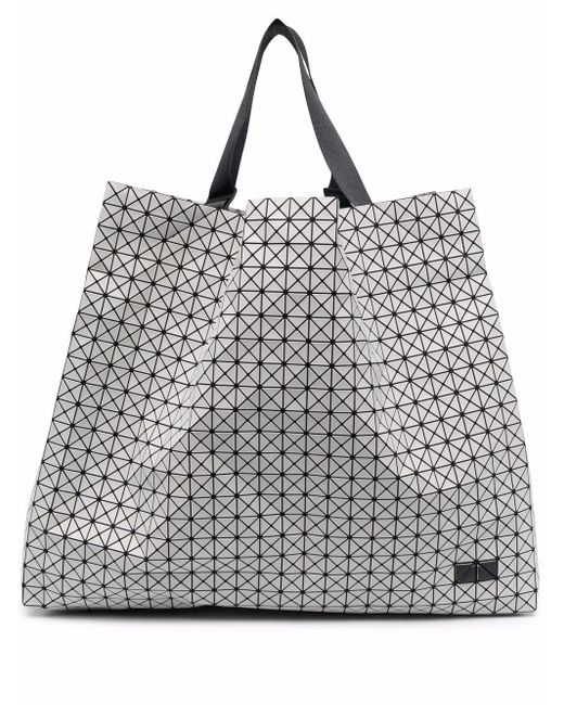 Bao Bao Issey Miyake Cart Shopper mit geometrischem Muster in Gray für Herren