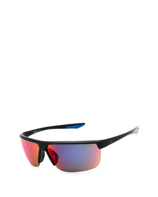 Nike Purple Tempest E Rectangle-Frame Sunglasses for men