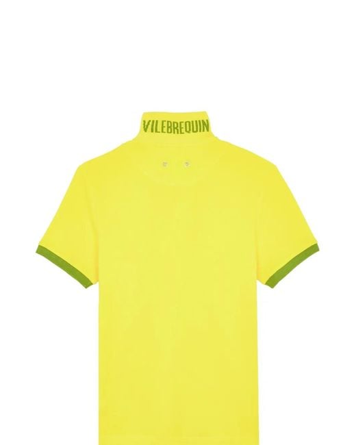 Vilebrequin Yellow Jersey T-Shirt for men
