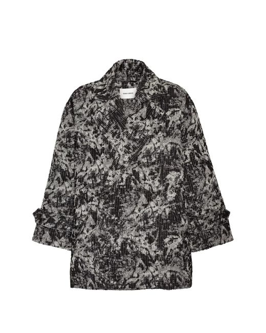 Henrik Vibskov Gray Dimout Jacquard Jacket for men