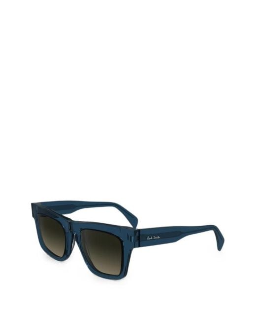 Paul Smith Black Kramer Square-Frame Sunglasses for men