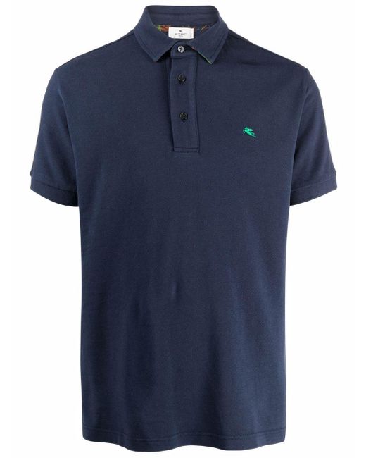 Farfetch Uomo Abbigliamento Top e t-shirt T-shirt Polo Polo con ricamo Blu 