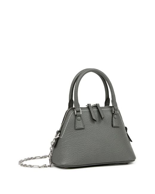 Maison Margiela Gray Mini 5Ac Classique Tote Bag