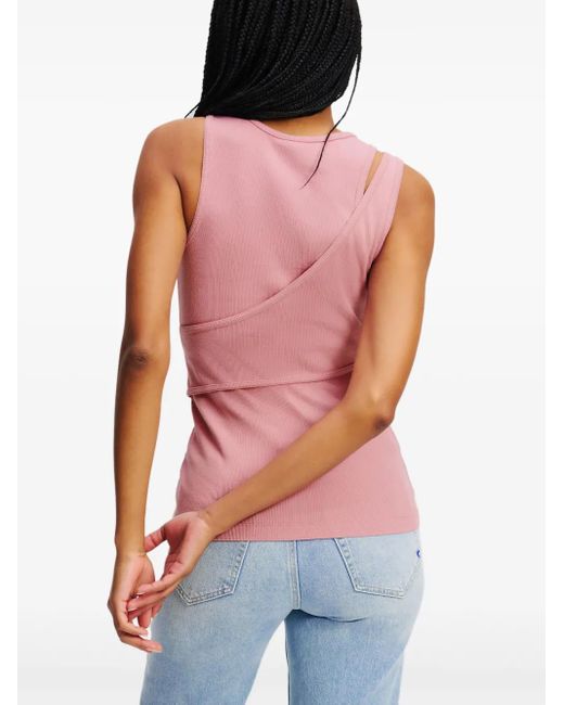 Karl Lagerfeld レイヤード トップ Pink