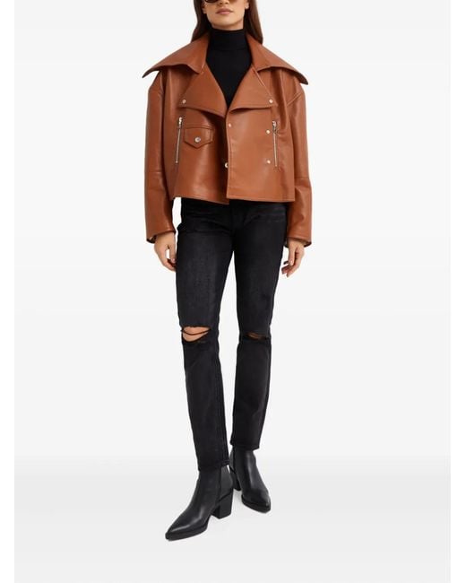 Nanushka Brown Ado Jacket