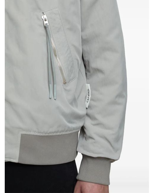 Closed Bomberjacke Mit Reißverschluss in Gray für Herren