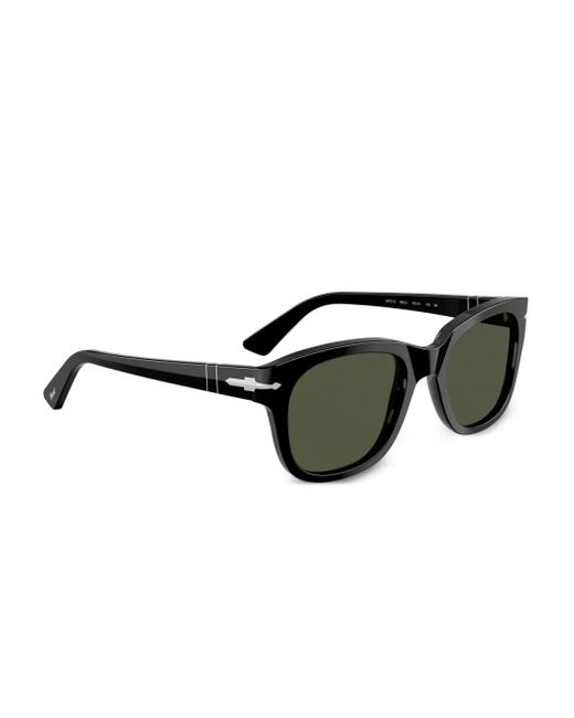 Persol Green Square-Frame Sunglasses