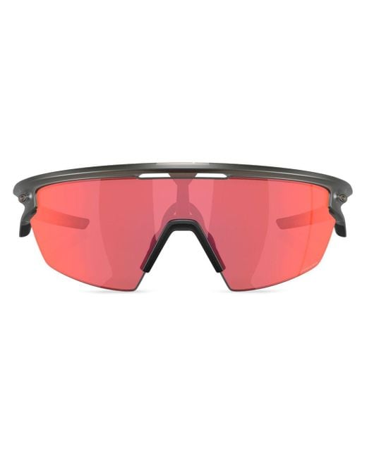 Oakley Pink Sphaeratm Shield-frame Sunglasses