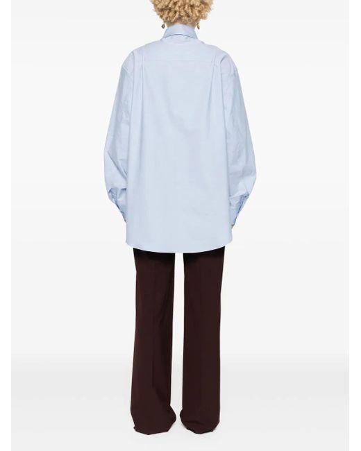 ANDAMANE Blue Long-Sleeve Shirt