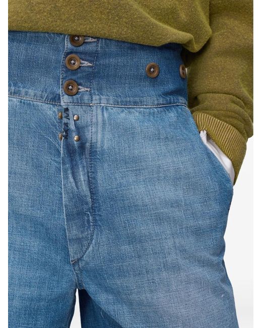 Maison Margiela Blue Denim Shorts
