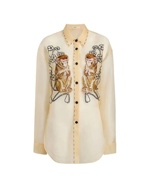 Khaite White Goya Top