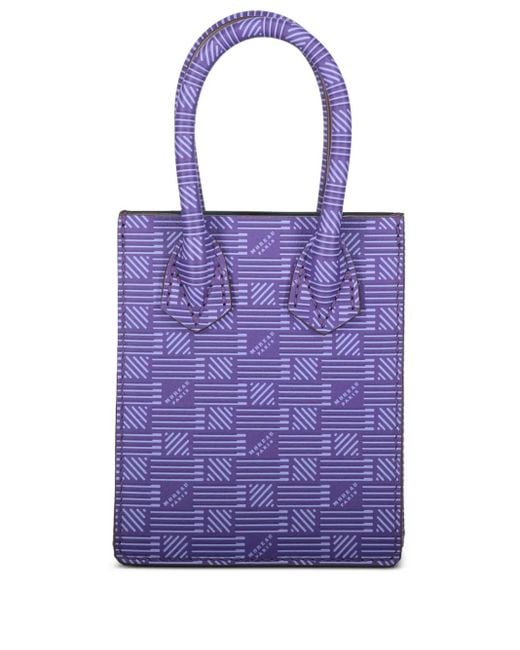Borsa Tote Suite Bb di Moreau in Purple