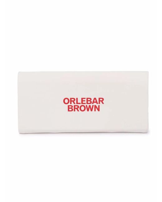 Orlebar Brown Metallic Pilot-Frame Sunglasses for men