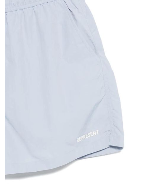 Represent White Short De Bain À Lien De Resserrage for men