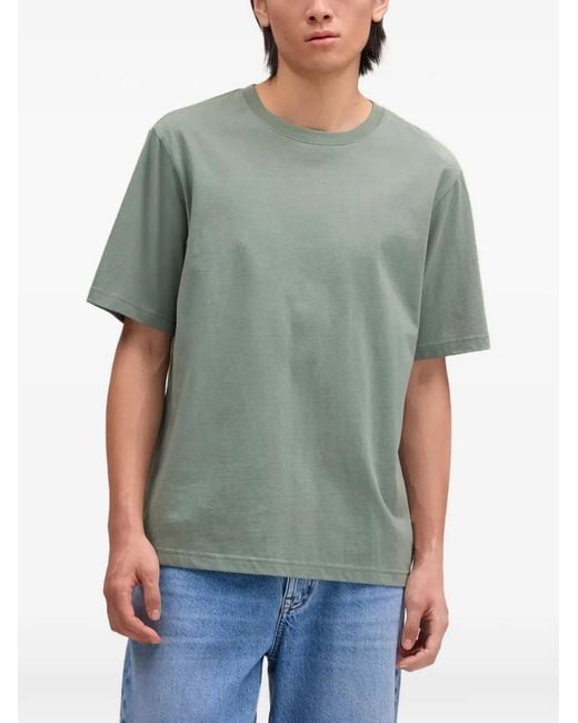 NN07 Green Jett Crew-Neck Short-Sleeve T-Shirt for men