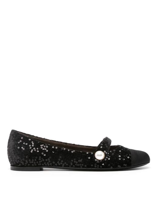 Roberto Festa Black Arianna Ballerina Shoes