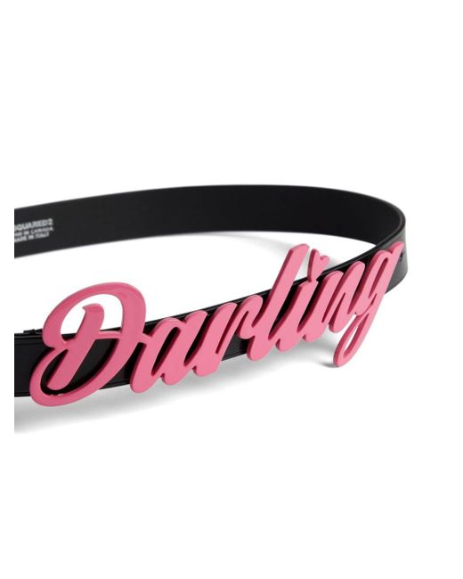 Cinturón Darling DSquared² de color Pink