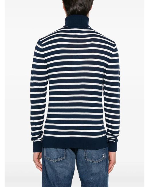 Tommy Hilfiger Pullover Mit Logo-Stickerei in Blue für Herren