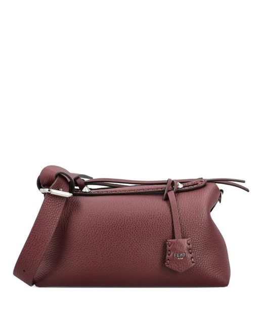 Fendi Purple Medium By The Way Shoulder Bag