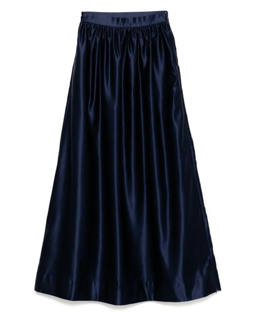 Gonna Lunga Belle di Cynthia Rowley in Blue