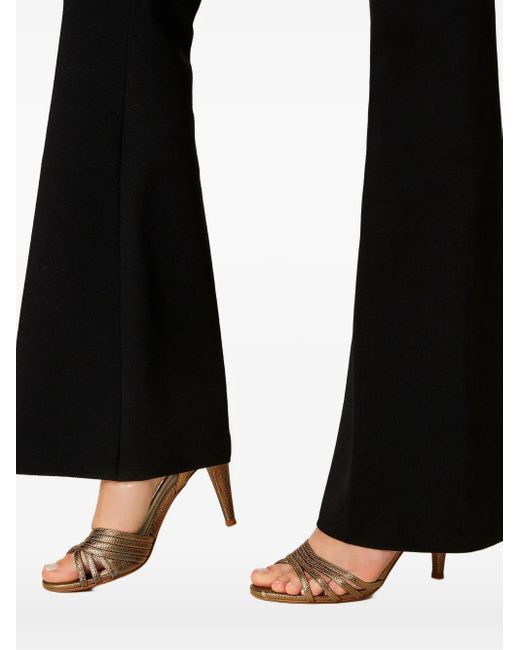 Twinset Black Ausgestellte Hose