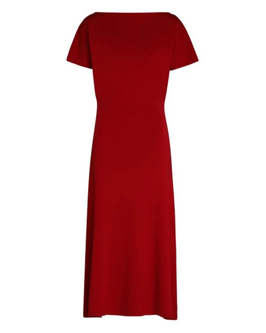 P.A.R.O.S.H. ショートスリーブ ドレス Red